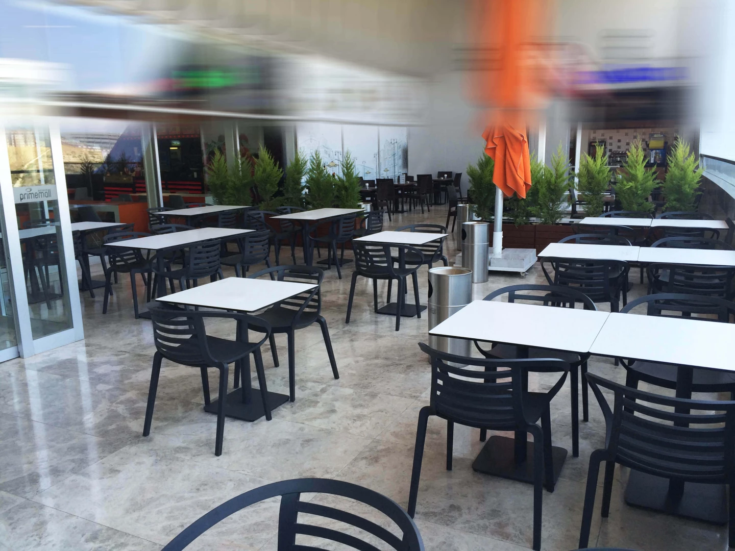 Mall Food Court Outdoor Canteen